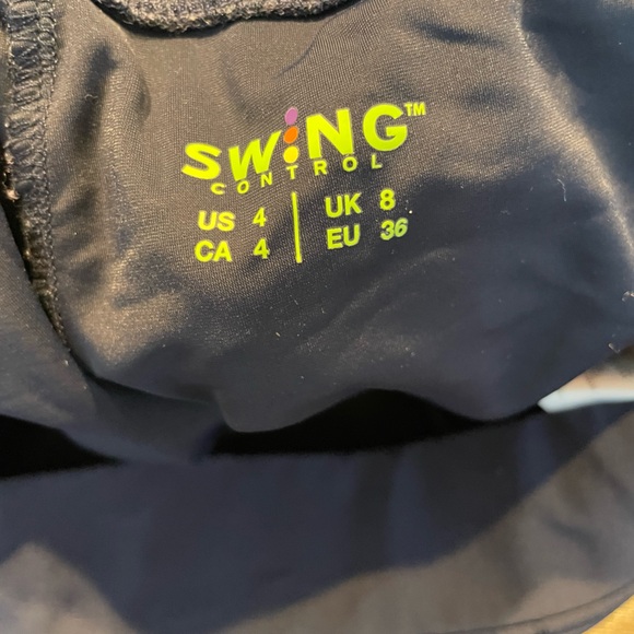 Swing Control Navy Flat Front Skort - Size 4 - Picture 3 of 7